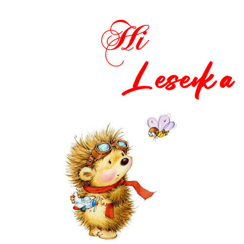 Открытка Lesenka Hi