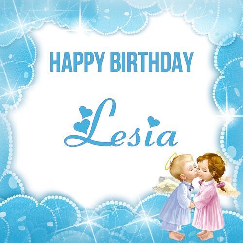 Открытка Lesia Happy birthday