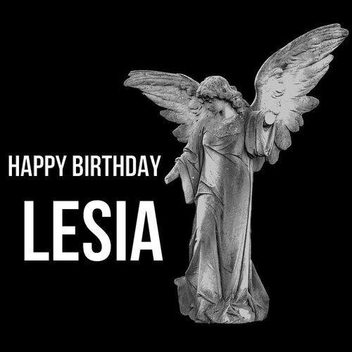 Открытка Lesia Happy birthday