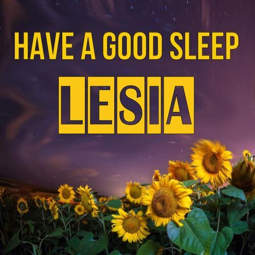 Открытка Lesia Have a good sleep