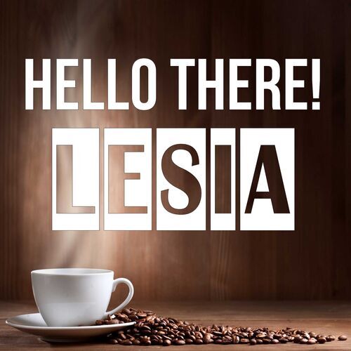 Открытка Lesia Hello there!