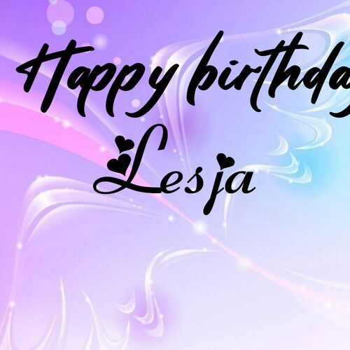 Открытка Lesja Happy birthday