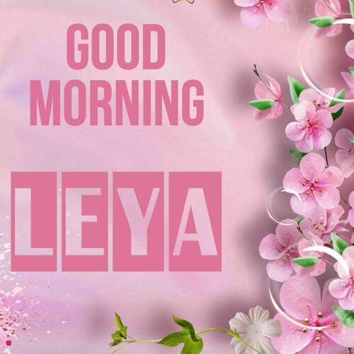 Открытка Leya Good morning