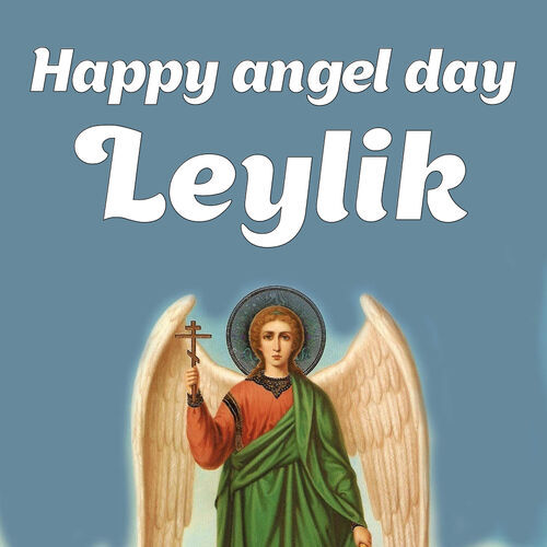 Открытка Leylik Happy angel day