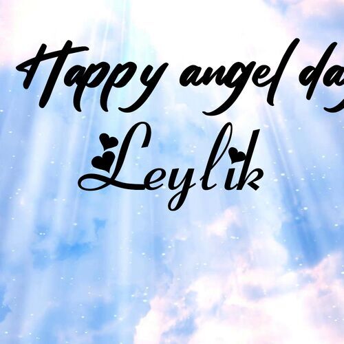 Открытка Leylik Happy angel day