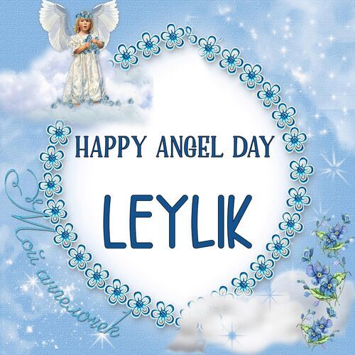 Открытка Leylik Happy angel day