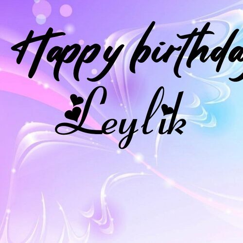 Открытка Leylik Happy birthday