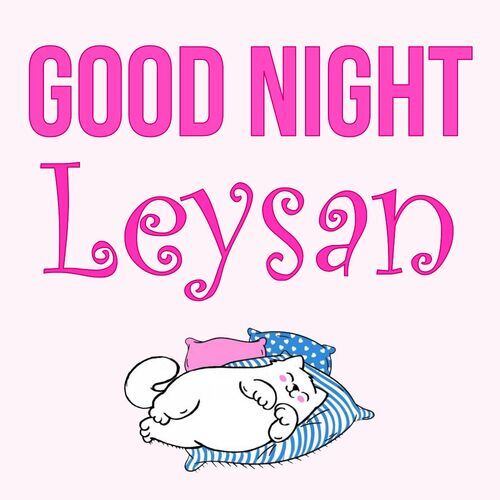 Открытка Leysan Good Night