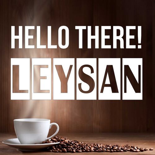 Открытка Leysan Hello there!