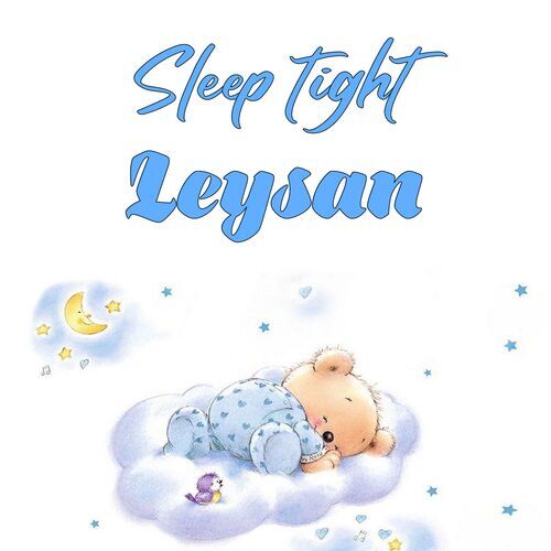 Открытка Leysan Sleep tight