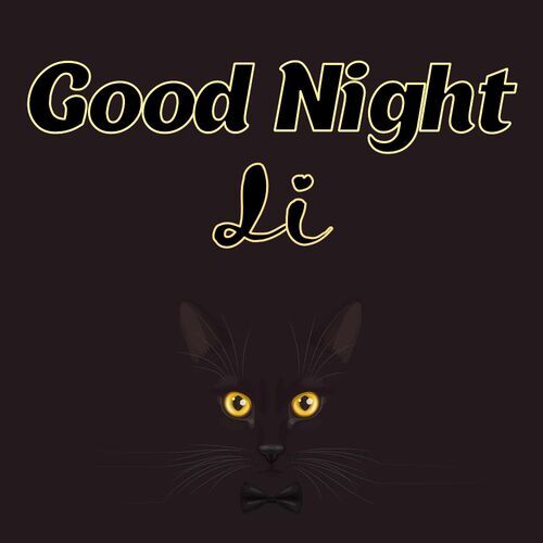 Открытка Li Good Night