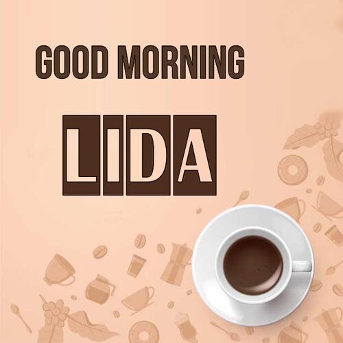 Открытка Lida Good morning