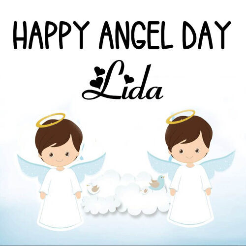 Открытка Lida Happy angel day