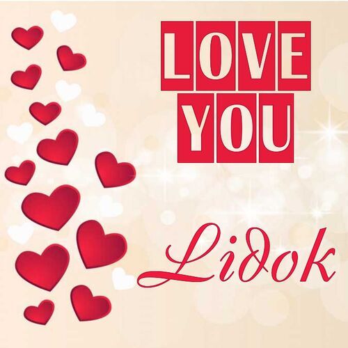 Открытка Lidok Love you