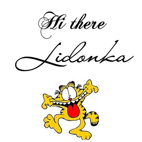 Открытка Lidonka Hi there