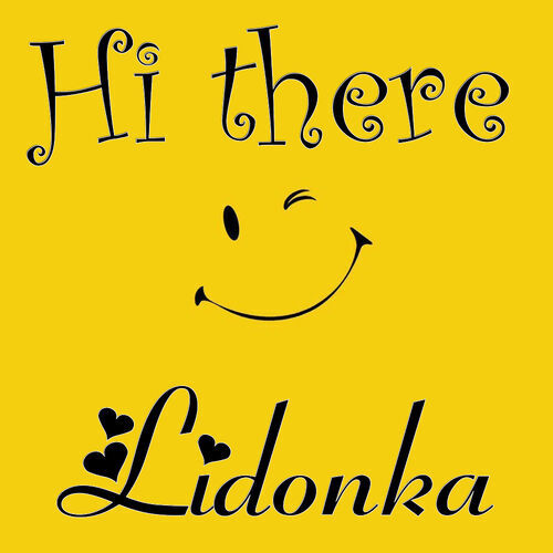 Открытка Lidonka Hi there