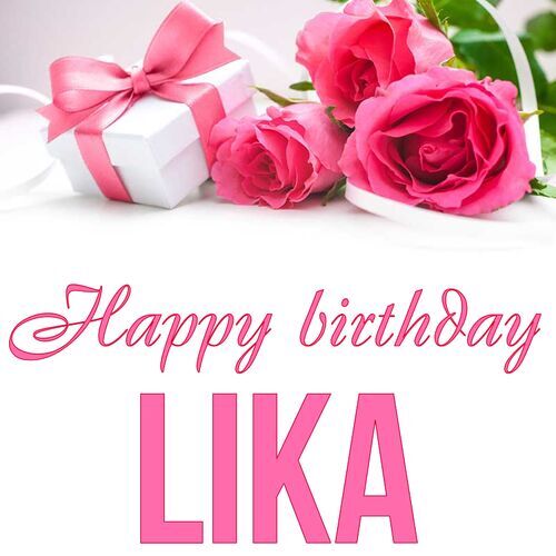 Открытка Lika Happy birthday