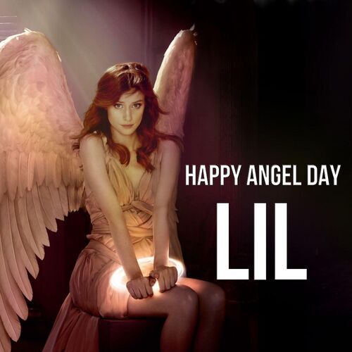 Открытка Lil Happy angel day