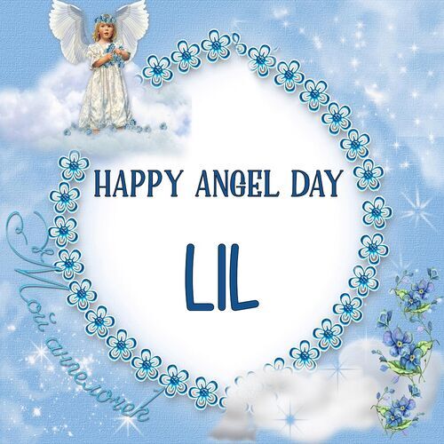 Открытка Lil Happy angel day