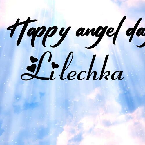 Открытка Lilechka Happy angel day