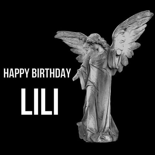 Открытка Lili Happy birthday