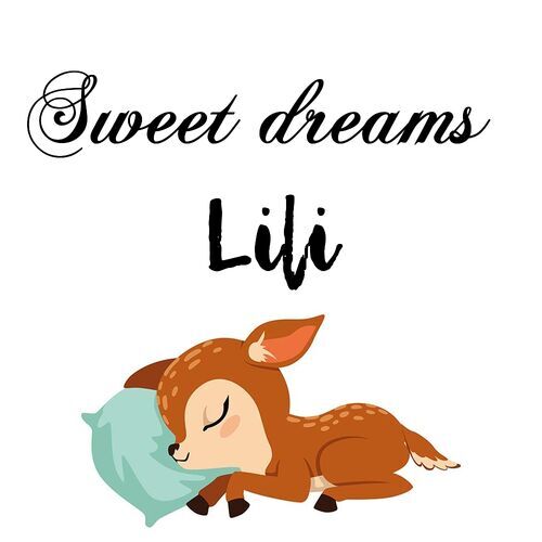 Открытка Lili Sweet dreams