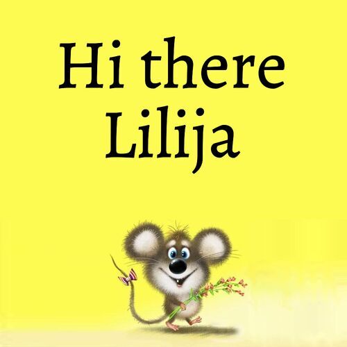 Открытка Lilija Hi there