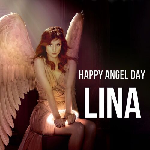 Открытка Lina Happy angel day