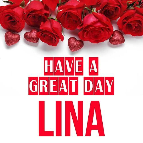 Открытка Lina Have a great day