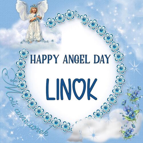 Открытка Linok Happy angel day