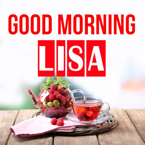 Открытка Lisa Good morning