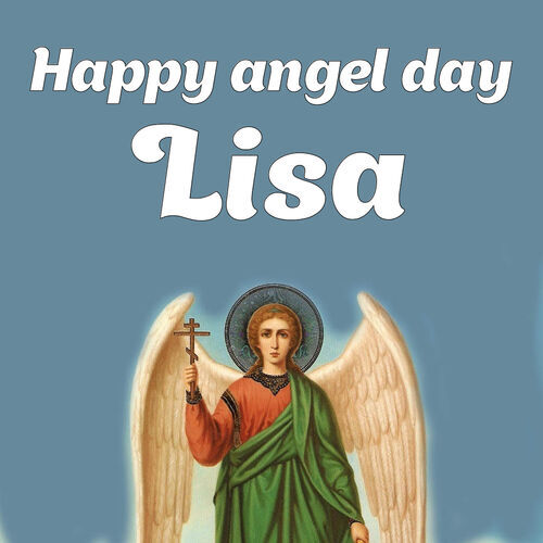 Открытка Lisa Happy angel day