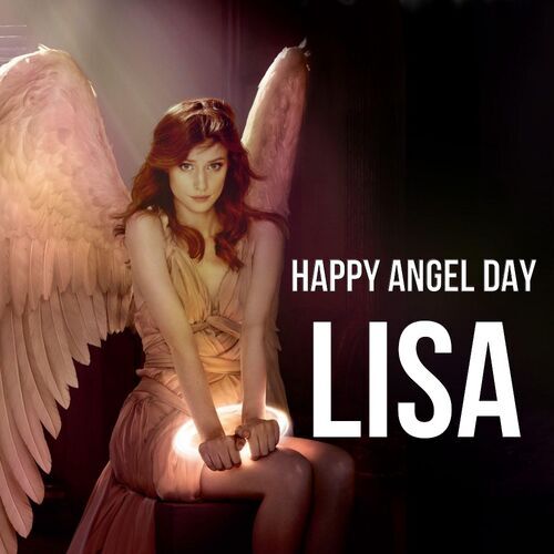 Открытка Lisa Happy angel day