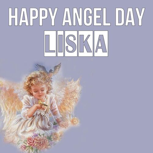 Открытка Liska Happy angel day