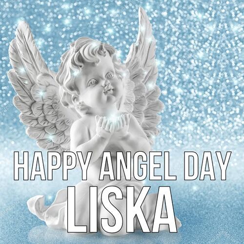 Открытка Liska Happy angel day