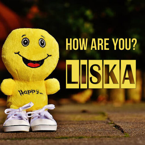 Открытка Liska How are you?