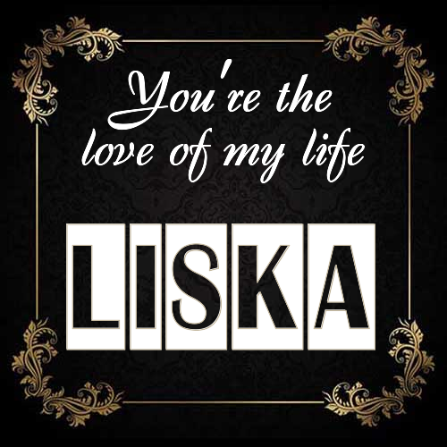 Открытка Liska You