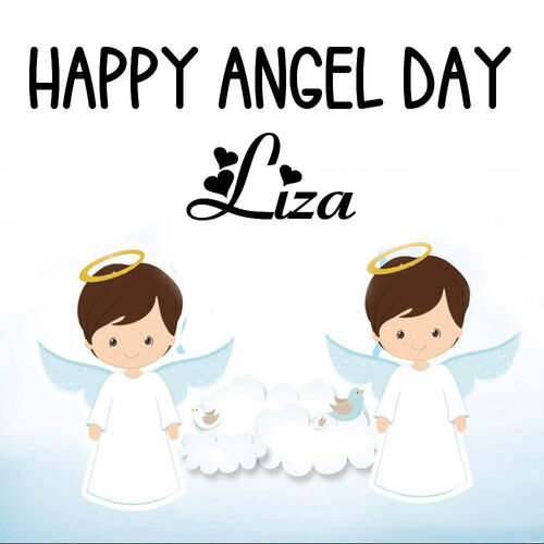 Открытка Liza Happy angel day