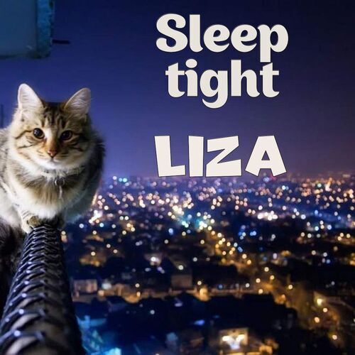 Открытка Liza Sleep tight