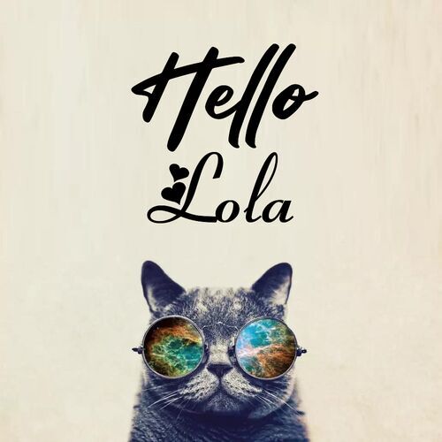 Открытка Lola Hello