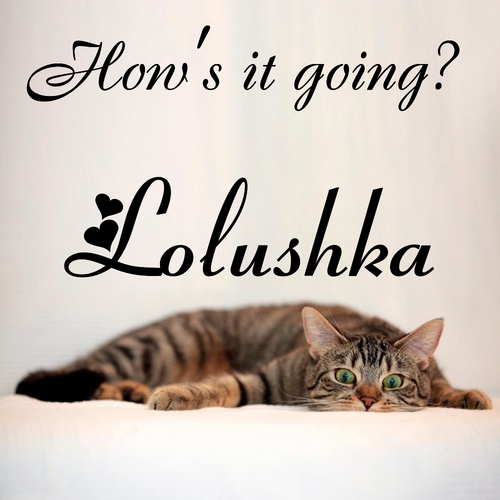 Открытка Lolushka How