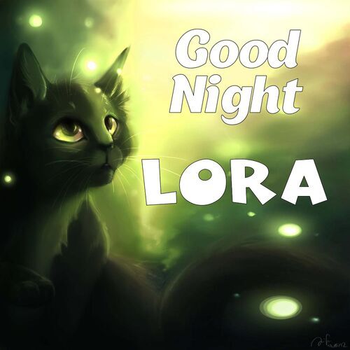 Открытка Lora Good Night