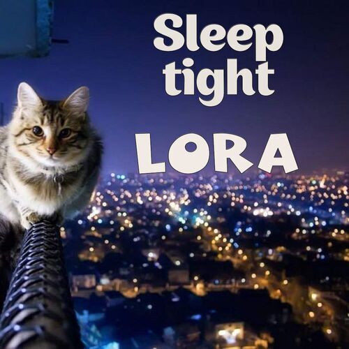 Открытка Lora Sleep tight