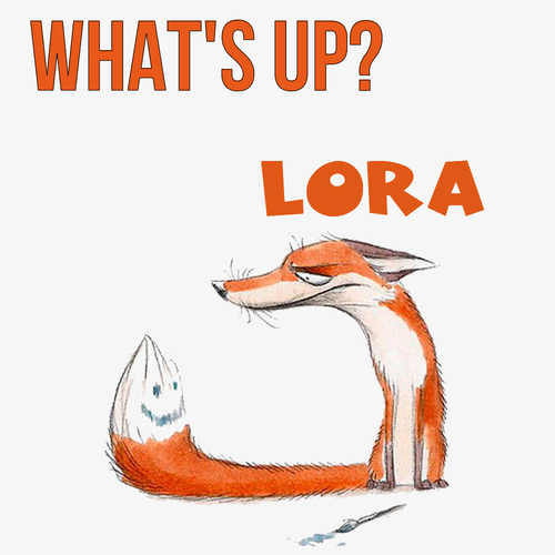 Открытка Lora What