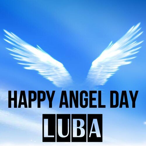 Открытка Luba Happy angel day