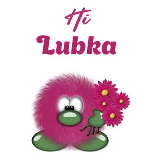 Открытка Lubka Hi