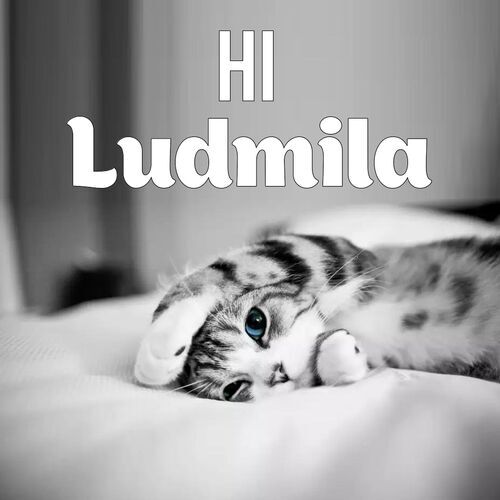 Открытка Ludmila Hi