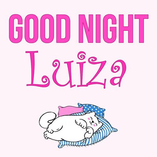 Открытка Luiza Good Night