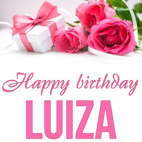 Открытка Luiza Happy birthday