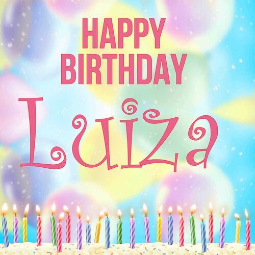 Открытка Luiza Happy birthday